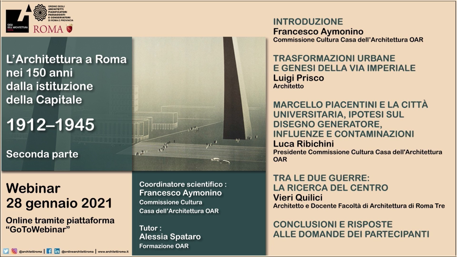 L’Architettura A Roma Nei 150 Anni Dalla Istituzione Della Capitale ...